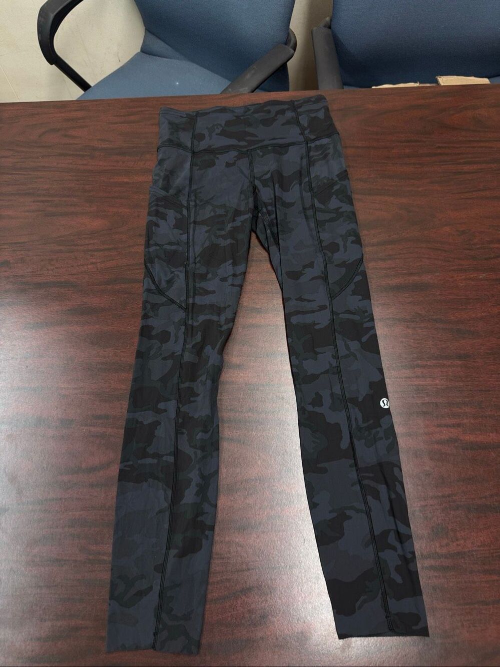 Lululemon Fast Free High Rise Camouflage Athletic Leggings Size 4